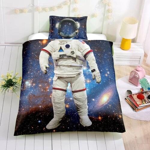 Astronaut Cover Duvet For Boys Princess Dress Queen Comforter Bedding Sets King Pink Girls Bedding Set