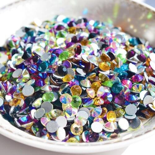 Crystal Non Hotfix Rhinestone SS20 Mix Colors Used On Nail Art Decoration DIY Clothing Bag Shoes