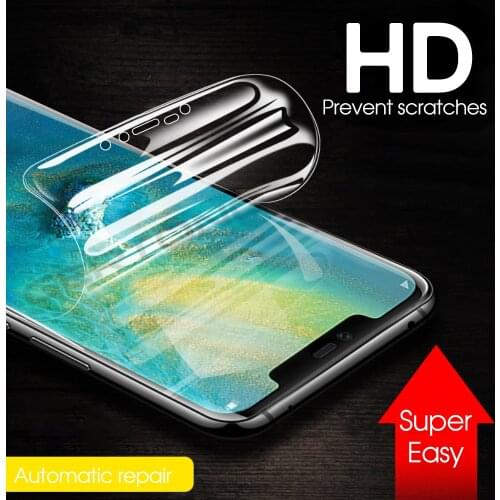 9D Full Cover Soft Hydrogel Film For Huawei Mate 20 Pro 20 Lite For Honor 10 Screen Protector HD Protective Films Not Glass