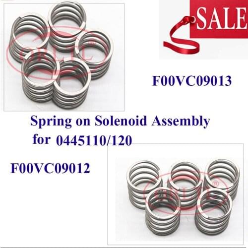 ORLTL F00VC09013 Common Rail Spare Parts springs F00VC09012 Spring on Solenoid Assembly F00V C09 012 Valv FOR BOSCH 5 pieces/bag