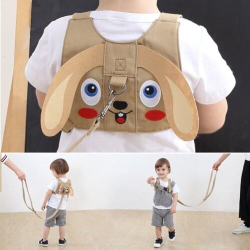 Traction Rope Wristband Walking Children Leash Belt Anti Lost Assistant Adjustable Handle Protective Baby Outdoor Safety Harness