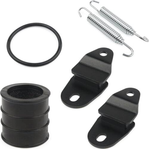 Exhaust Muffler Springs Stays Mounts Hangers Kit 2GU147710000 for Yamaha Banshee 350 YFZ350 1987-2006