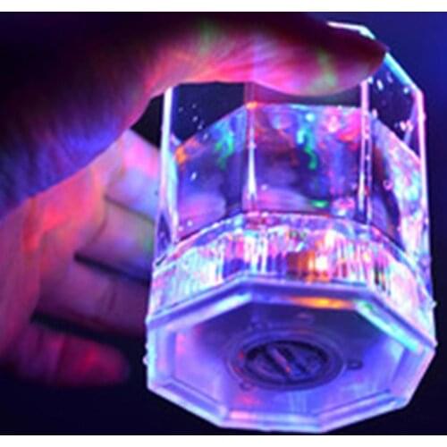 LED Light Up Color Change Water Activated Beer Octagonal Cup Mug Party Props LED Glowing Cup Beer Cup Coffee Mug Water Mug glass