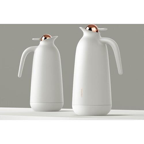 1000ML Insulated Water Pot Stainless Steel Vacuum Flask Hot Cold Insulating Coffee Tea Thermal Flask Hot Water Bottle DA60BWH