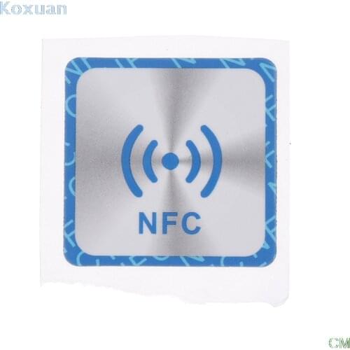 1Pcs Waterproof PET Material NFC Stickers Smart Adhesive Ntag213 Tags For All Phones Drop Shipping