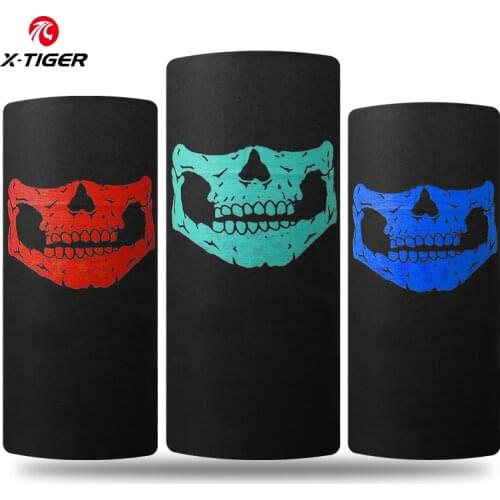 X-Tiger Magic Cycling Scarf Outdoor Sports Bike Headband Men Women Breathable Cycling Bandanas Dustproof Face Mask Headwear