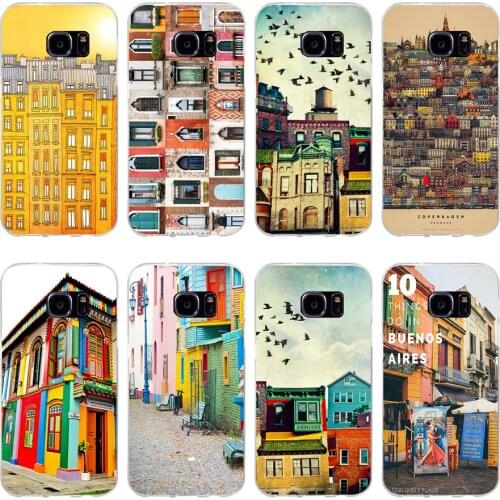 11H buenos aores argentina Soft TPU Silicone Cover Case for samsung Galaxy s6 s6 s7 edge s8 s9 plus case
