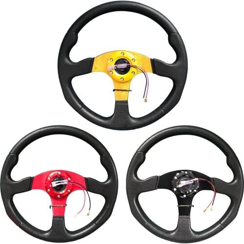 320mm/13 Inch Universal Modified Car Racing Style Drifting Race Sport Steering Wheel JG-SW41