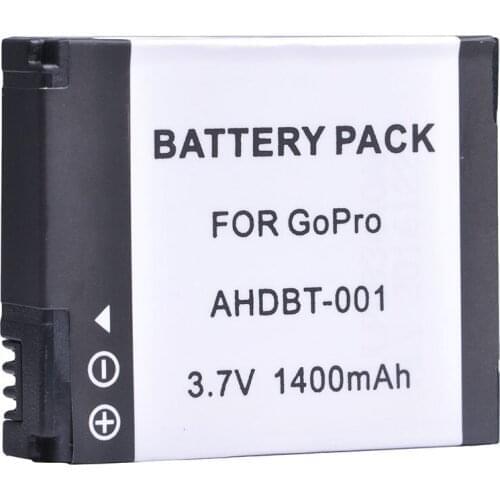 High-Capacity AHDBT-001 AHDBT 001 002 AHDBT-002 Battery for GoPro Go Pro HD Hero 1 2 Hero1 Hero2 Motorsports Surf Outdoor 960
