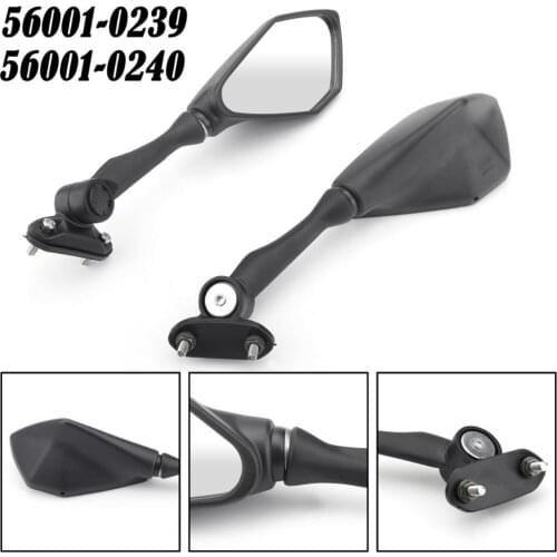 Areyourshop For Kawasaki Ninja 250 EX250 300 EX300 ZX-6R ZX636 2013-2017 Rear View Mirrors Motocycle 56001-0239 56001-0240