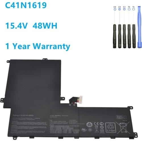 C41N1619 Laptop Battery For ASUS Pro B9440 B9440UA B9440UA-XS74 B9440UA-XS51 B9440UA7200 B9440UA7500 C41N1619 15.4V 48WH