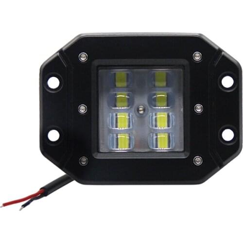 CENREE Flush LED Work Lights 4inch 80W Car Light Bar 12V 6000k 8000lm White Automobiles Exterior Accessories Lights