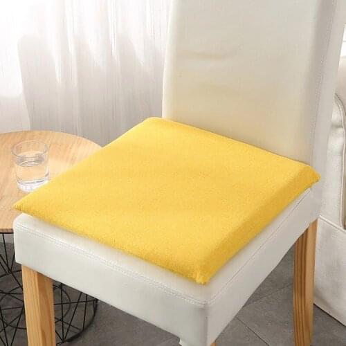 Candy Color Home Seat Cushion Buttocks Chair Pad Tatami Dining Seat Mat Sofa Pillow For Room Decor Office Sitting Pillow Pad