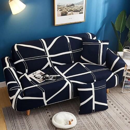 Elastic Slipcovers Sectional Stretch Stretch Sofa Cover for Living Room Couch Cover L shape Armchair Cover