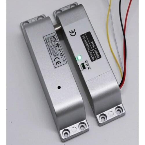 NC Electric Mortise DC 12V Fail Safe Electric Drop Bolt Lock for Door Access Control Security Lock Doors System