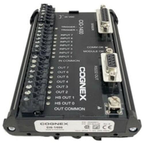 Cognex CIO-1400 Rev B I/O Expansion Module 800-9012-2R 24VDC 8 Inputs 8 Outputs New and Original