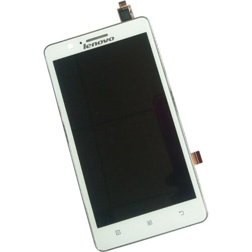 New Original Lenovo A536 LCD Touch Screen Display Assembly White Color,Free Shipping