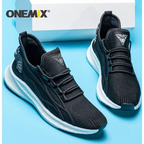 Onemix new summer running shoes unisex breathable mesh lightweight sneaker outdoor walking for men trekking shoes sports sneaker