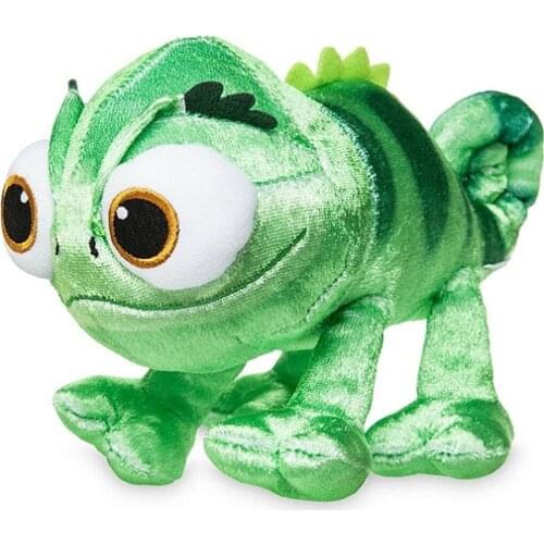 Disney Anime Rapunzel Kawaii Pascal the Chameleon Plush Dolls Toys Top Quality Soft Pascal Plush Toys Gifts for Children Kids
