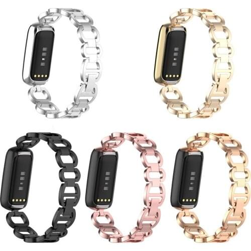 Wrist Strap For Fitbit Luxe Bracelet Smart Band Metal Stainless Steel Watch Band For Fitbit luxe Special Edition Bracelets Belt