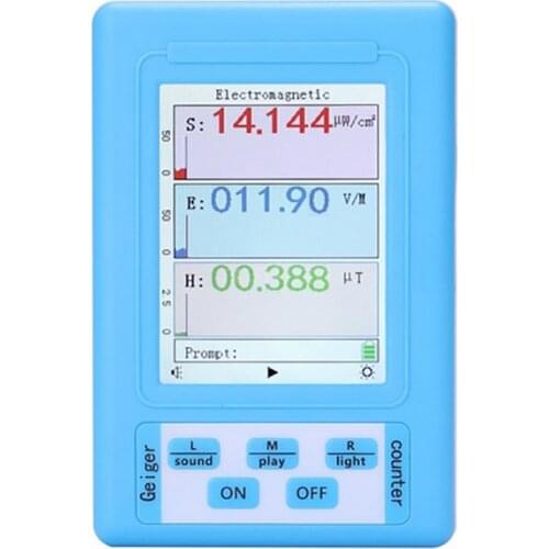 X-Ray Tester Electromagnetic Radiation Detector Magnetic Field Microwave Special Detector English Version BR-6 BR-9A BR-10