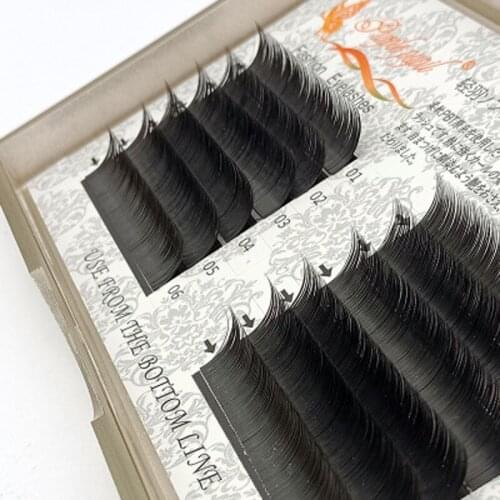 YioWio Air Flat Hair Ciliary Cluster Eyelashes Eye Lashes Extension Individual Tapered Natural False Eyelash Extension Vendors