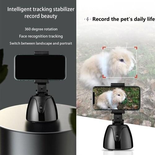 Selfie Gimbal 360 Rotation Tripod All-in-one Object Tracking Holder Camera Smart Shooting for Photo Vlog Live Video Record