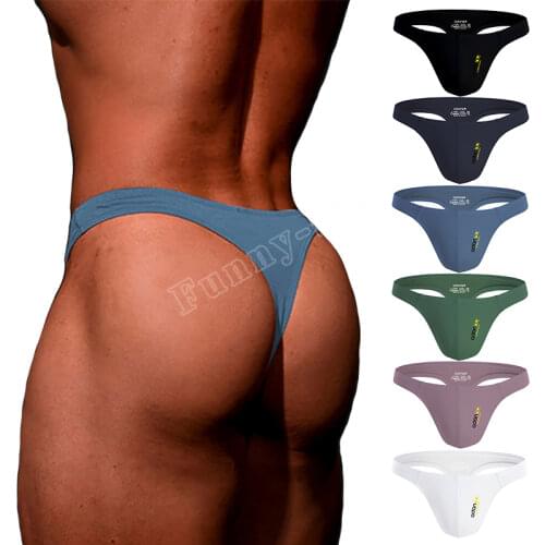 ADANNU Thongs Underwear Breathable Protective Designed Based On Male Pants Sexy Embossed Three-dimensional Pocket Jockstraps