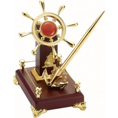 High-grade boss leadership office fortune Ornament simple modern creative Navigator steering wheel Decorative Furnishing Article