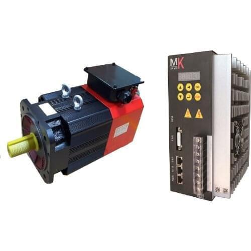 High performance 380V 48Nm 7.5kw spindle servo motor with drive SZGH-S4T5P5
