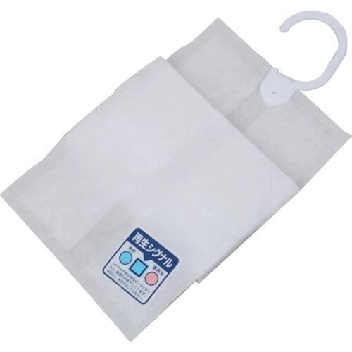 10 Grids Dehumidifier Bags Moisture Absorber Hanging Wardrobe Hygroscopic Anti-mold Desiccant Drying Agent Household