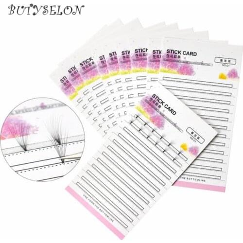 10pcs Grafted Lashes Makeup Tools Flexible Lash Stand Holder Pallet Eyelash Extension Lash Pad Beauty Makeup Tools Accessories