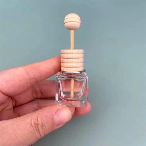 100pcs Car Perfume Empty Bottle For Essential Oil Air Freshener Car Outlet Essential Oil In-car Car Glass Bottle Accessories