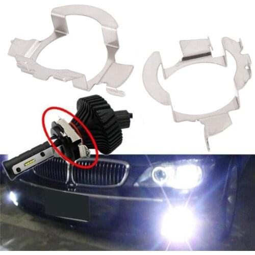 2pcs/lot H7 HID Xenon Bulbs Base Holders Adapters Retainer Clips Kit Car-styling