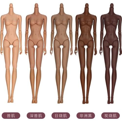 2021 Chinese Super Model Japan White Hungary Coffee Brown Doll Body 1/6 Princess Body For FR IT Doll Heads Fashion Collections