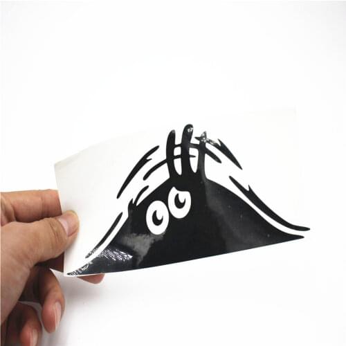 3D Big Eyes Sticker Car Styling for Volkswagen VW Polo Tiguan Passat B6 B7 B8 T5 T6 Golf