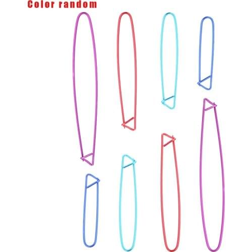 8pcs Stitch Marker Pin Knit Holders Knitting Needles Markers Crochet Hook Locking Stitch Seam DIY Crafts Knitting Safety Clip
