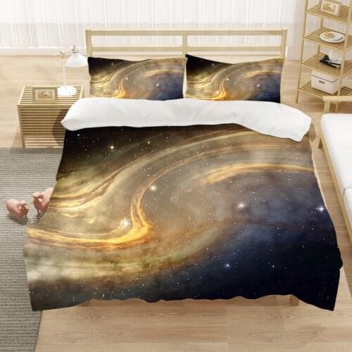Marvellous Universe 3pcs Bedding Sets Full King Twin Queen King Size Bed Sheet Duvet Cover Set Pillowcase Without Comforter