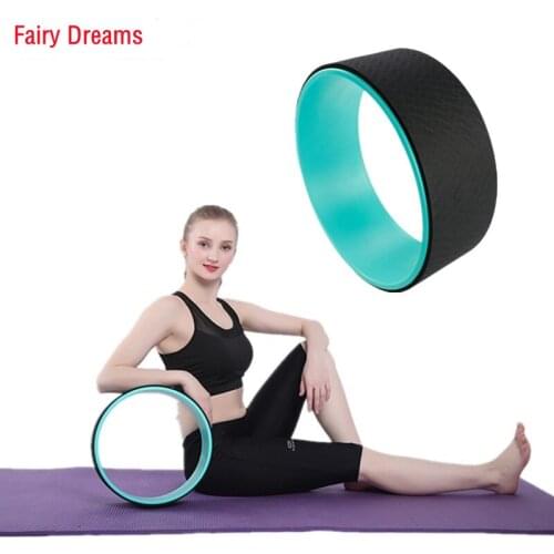 Yoga Wheel Pilates Circles Waist Shape Back Training Tool Workout Bodybuilding ABS Ring Indoor Sport Gym Home Fitness Device