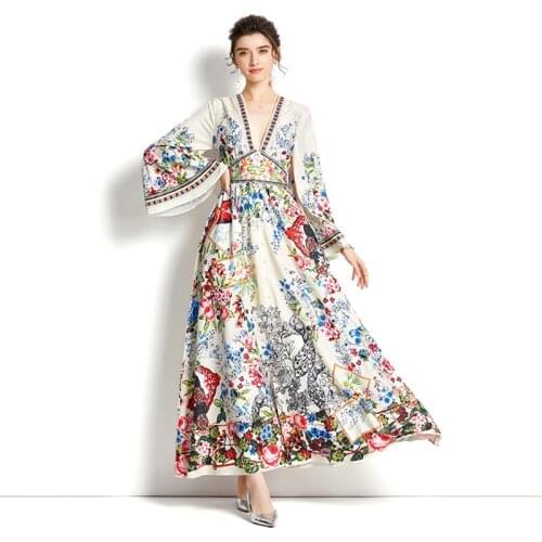 MOKOTODO Flared Summer Dresses