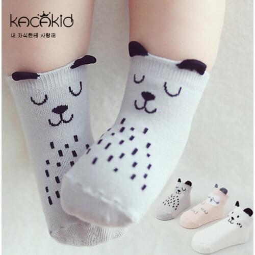 Newborn Cartoon Socks Baby Cotton Socks Non-slip High Quality Socks