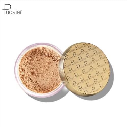 New pudaier Brand Oil Control Powder Makeup Long Lasting Bronzer Matte Mineral Dark Skin Contour Loose Face Powder T1551