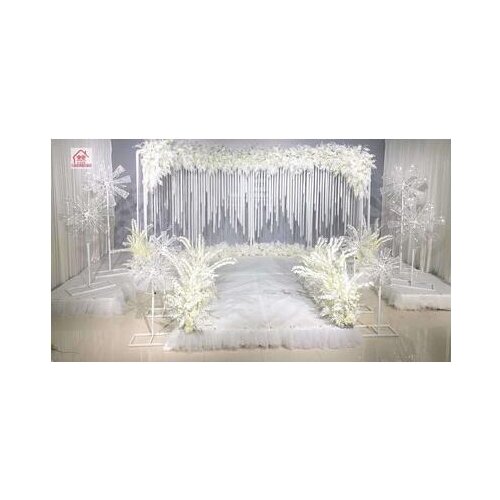 New wedding props background frame arc stage background screen welcome furnishings arch