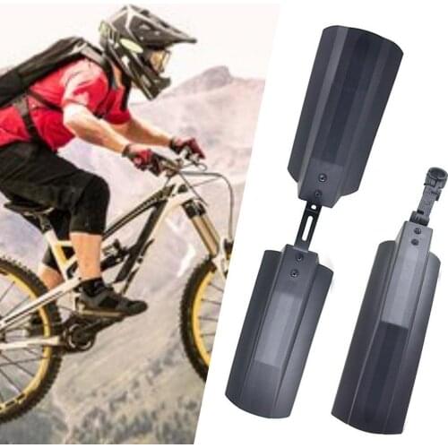 Bicycle Fender Mountain Bike Front/Rear Super Wide Detachable Rain Bicycle Fenders Bike Shield Cycling Quick Fenders Access H0U5