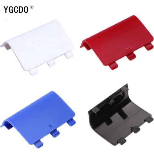 YGCDO 4 Colors Plastic Replacement Battery Back Cover Lid Door Shell for Xbox One Controller Plate