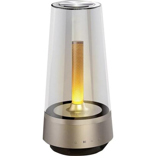 Romantic candle breathing small night light bluetooth speakers Jane European berth lamp stereo music creative atmosphere
