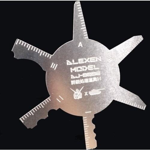 Alexen Scraper AJ0008 AJ0009 Model Joint Line Repair Tools DIY Necessary Edge Horn Repair Knife Modeling Hobby Craft Accessory