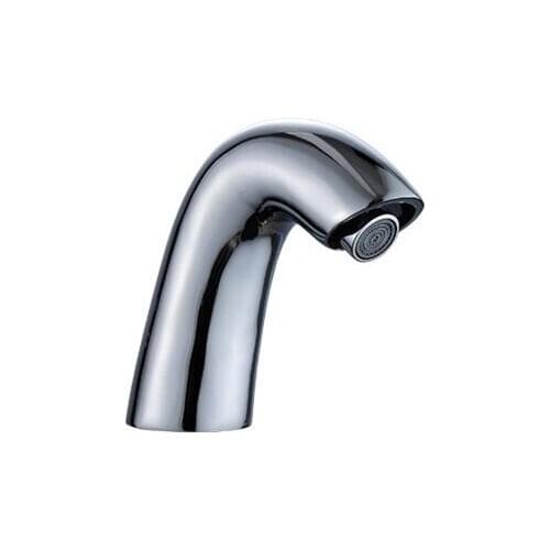 Handle Free AC DC Brass Automatic Sensor Basin Faucet