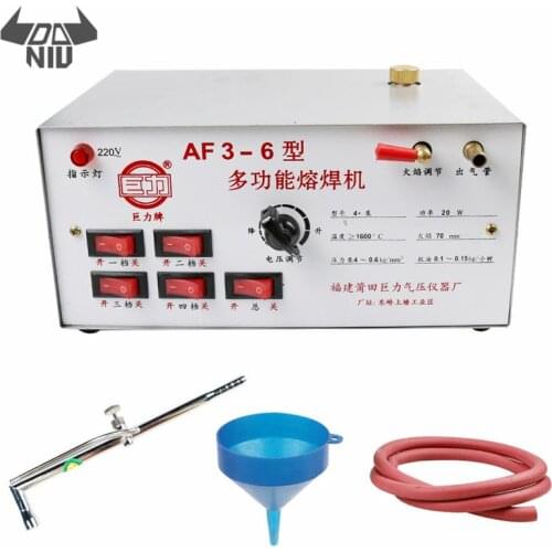DANIU AF3-6 220V/110V Welding Machine Melting Gold Jewelry Soldering Low Fuel Consumption Multifunction Soldering Equipment