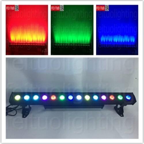 With CASE dot control outdoor 14x30w rgb 3 in1 strip led wall washer light